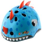 Capacete de bicicleta Anharluka Kids Toddler Blue Dinosaur 50-54cm