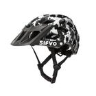 Capacete de bicicleta infantil SIFVO para crianças de 6 anos ou mais com viseira 52-58 cm Bl