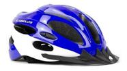 Capacete De Ciclismo Absolute Nero Azul/branco M - OGM BIKE