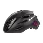 Capacete de ciclismo polisport aero road tam m preto/roxo