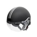 Capacete De Moto Aberto Harley Kraft Plus Custom Premium New Black Fosco