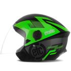 Capacete De Moto Aberto Integral Etceter New Liberty Three Open Feminino Masculino Adulto