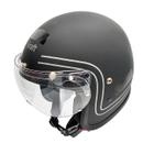 Capacete de Moto Retro Old School Kraft Premium Lancamento Speed Preto