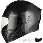 Capacete de motocicleta Favoto Full Face Lightweight aprovado pelo DOT