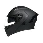 Capacete de Motocicleta Flip Up com Lente Dupla - Alta Qualidade, Aprovado pelo DOT