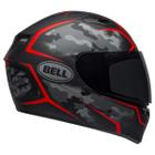 Capacete de motocicleta integral BELL Qualifier (Stealth Camo Matte Preto/Vermelho - 2GG)