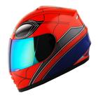 Capacete de motocicleta WOW Spider Red Full Face Youth M