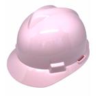 Capacete De Proteção Msa Rosa + Supenção Catraca C.A 498