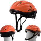 Capacete de Seguranca Esportivo Medio 55-58 Cm Laranja Vollo Sports