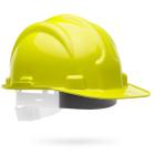 Capacete De Segurança Para Obras Epi Com Carneira Plastcor Construção Civil - Amarelo