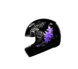 Capacete ebf femme preto/lilas-58