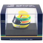 Capacete em Miniatura - Ayrton Senna - Formula 1 - 4cm - 1/8 - Minichamps