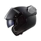 Capacete Escamoteável FF906 Advant Noir Preto Fosco LS2