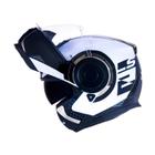 Capacete Escamoteável LS2 Scope FF902 Arch Branco Titanium