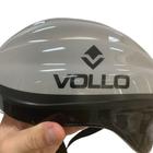 Capacete Esportivo Patins Skate Patinete VCC410M Vollo M Médio Cinza