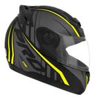 Capacete Evolution G6 Pro Fosco - Preto/Amarelo Neon Tamanho 58 CAP-555NE- Pro tork