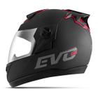 Capacete Evolution G8 Evo Solid Preto 58