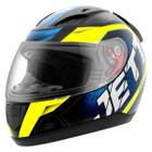 Capacete Fechado Jett Modelo Evo Line Brilhante - Pro Tork