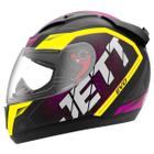 Capacete Fechado Jett Modelo Evo Line Fosco - Pro Tork