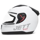 Capacete Fechado Jett Modelo Evo Line Solid Fosco