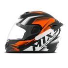 Capacete Fechado Mixs Mx2 Storm Fosco Moto