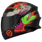 Capacete Fechado Moto New Liberty Four Coyote Viseira Fumê Masculino Feminino Confortável Segurança Acessórios Pro Tork