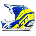 Capacete Fechado Motocross Trilha Enduro Off Road Th1 Jett Evolution 2 Para Motociclista