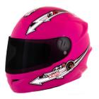 Capacete Fechado Pro Tork Liberty Four Kids Infantil Vis. Fumê Tam. 54