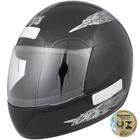 Capacete Fechado Pro Tork Liberty Four Viseira Cristal Preto