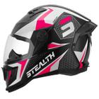 Capacete Fechado Pro Tork Stealth Concept Viseira Cristal