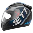 Capacete Feminino Masculino Para Motociclista Fechado Integral Jett Evo Line Fosco Pro Tork