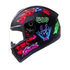 Capacete fly drive 2 loko pto f/color t-58