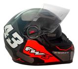 Capacete fw3 gtx 43 grafite 60 - Fw3 Capacetes