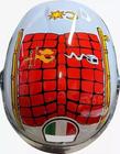 capacete fw3 personalizado blade casinha house com verniz automotivo