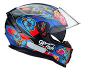 Capacete Gptech ultra hibiscus sv