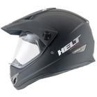 Capacete Helt Cross Vision Preto Fosco