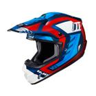 Capacete Hjc Off Csmxii Phyton Azul Vermelho E Branco 60