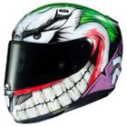 Capacete HJC Rpha 11 DC Joker Green Purple - Verde e Roxo