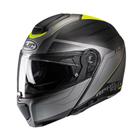 Capacete Hjc Rpha 90s Cadan Preto Cinza E Verde 58 F016