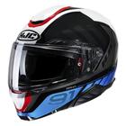 Capacete Hjc Rpha 91 Rafino Preto Branco Azul E Vermelho 59 F016