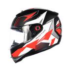 Capacete Peels Icon Dash Chumbo Fosco com Vermelho - BJ COMERCIO