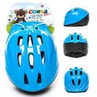 Capacete Infantil Bicicleta Baby Ciclismo Corsa Kids Pz-11 Azul M