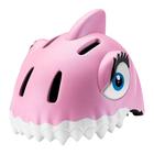 Capacete Infantil Ciclismo Dinossauro com Luz Rosa Rockbros