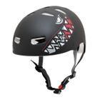 Capacete Infantil Kraft Bike Tubarão Preto PP - NBR16175