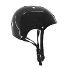 Capacete Infantil Skate Patins Patinete Bicicleta Preto Dm