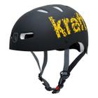 Capacete Kraft Bike Preto PSkate Patins Roller- NBR16175