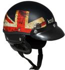 Capacete Kraft Esporte Inglaterra Preto G - Coquinho Custom