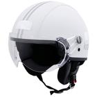 Capacete Kraft Plus Revestidp Branco P 56 - Custom Harley