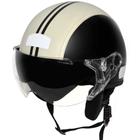 Capacete Kraft Plus Semi revestido Bege M 57 - Custom Harley