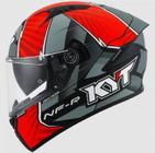 Capacete kyt nf-r xavi fores 2021 replica matt black red 58/m